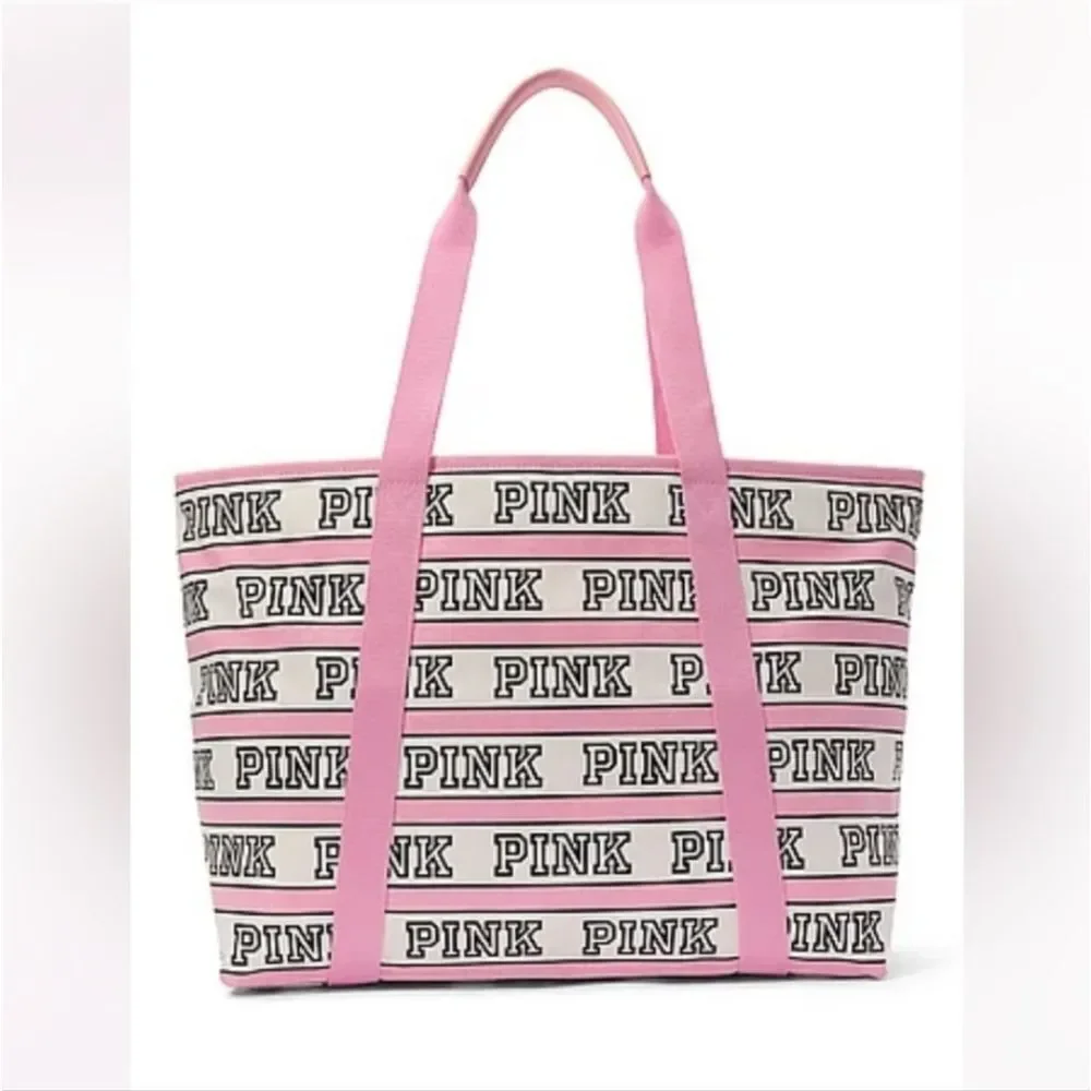 Pink Branded Tote Bag - Picture 2 of 2
